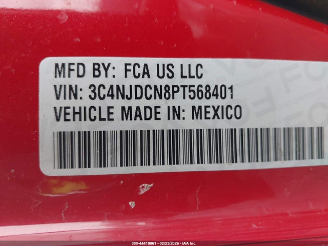 2023 JEEP COMPASS 3C4NJDCN8PT568401 Photo 8