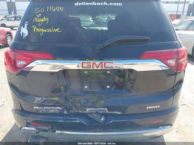 2019 Gmc Acadia Denali მანქანა იყიდება აუქციონზე, vin: 1GKKNXLSXKZ180977, აუქციონის ნომერი: 44410868