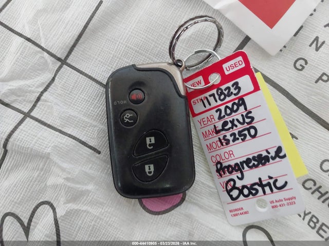 Продаж на аукціоні авто 2009 Lexus Is 250, vin: JTHCK262695027861, номер лоту: 44410905