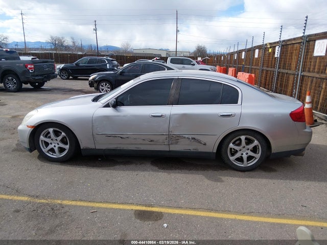 Aukcja sprzedaży 2003 Infiniti G35 Luxury Leather, vin: JNKCV51E63M024563, numer aukcji: 44410984