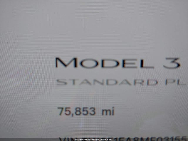 Aukcja sprzedaży 2021 Tesla Model 3 Standard Range Plus Rear-wheel Drive, vin: 5YJ3E1EA8MF031557, numer aukcji: 44411119