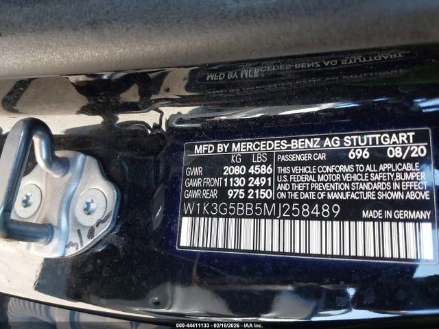 2021 MERCEDES-BENZ AMG A 35 W1K3G5BB5MJ258489 Photo 8