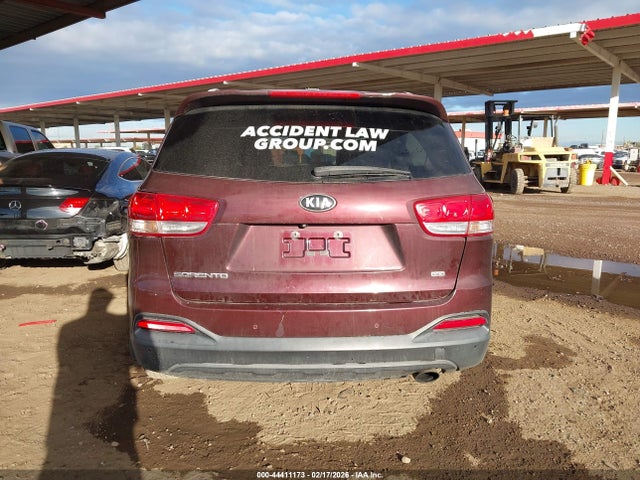 5XYPG4A34GG127848 KIA Sorento 2.4l Lx