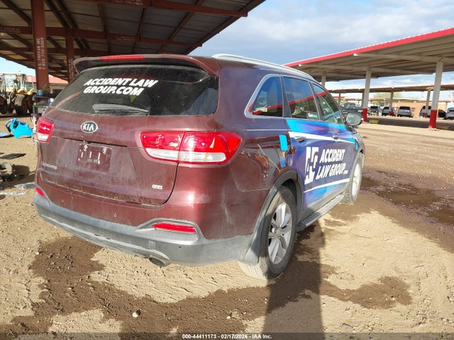 5XYPG4A34GG127848 KIA Sorento 2.4l Lx
