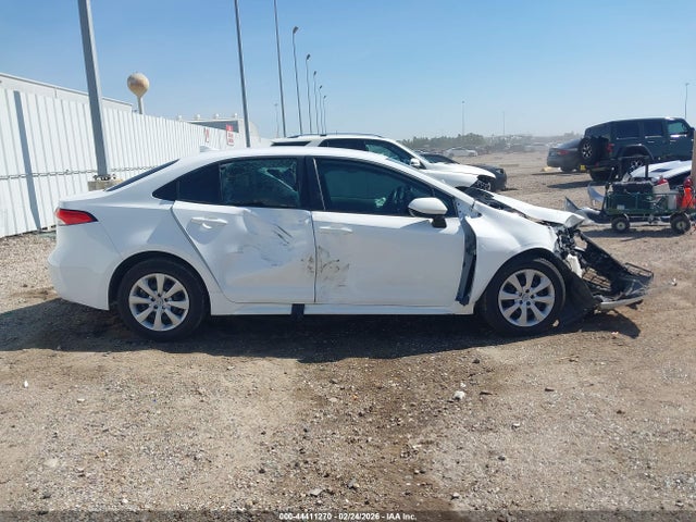 44411270 :رقم المزاد ، 5YFB4MDE8SP274498 vin ، 2025 Toyota Corolla Le مزاد بيع