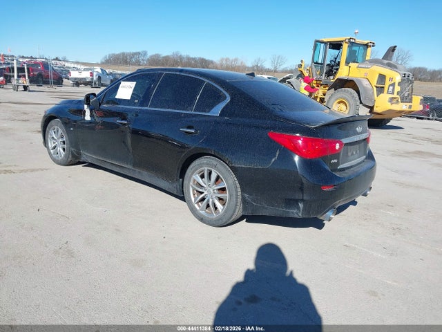 2014 Infiniti Q50 Premium მანქანა იყიდება აუქციონზე, vin: JN1BV7AR6EM703394, აუქციონის ნომერი: 44411384