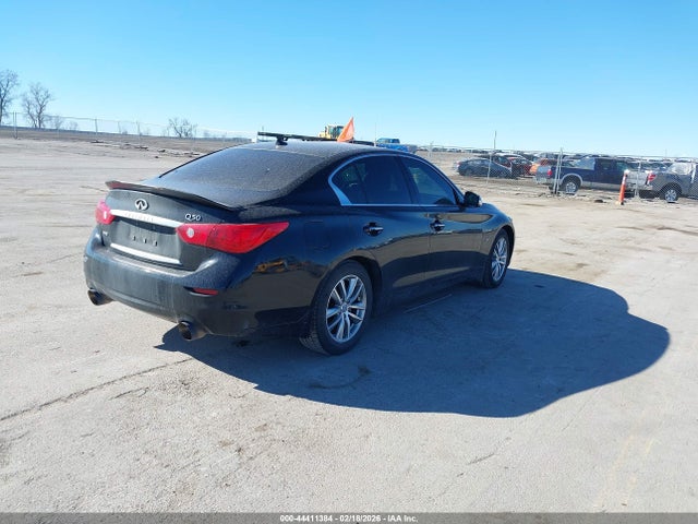 2014 Infiniti Q50 Premium მანქანა იყიდება აუქციონზე, vin: JN1BV7AR6EM703394, აუქციონის ნომერი: 44411384