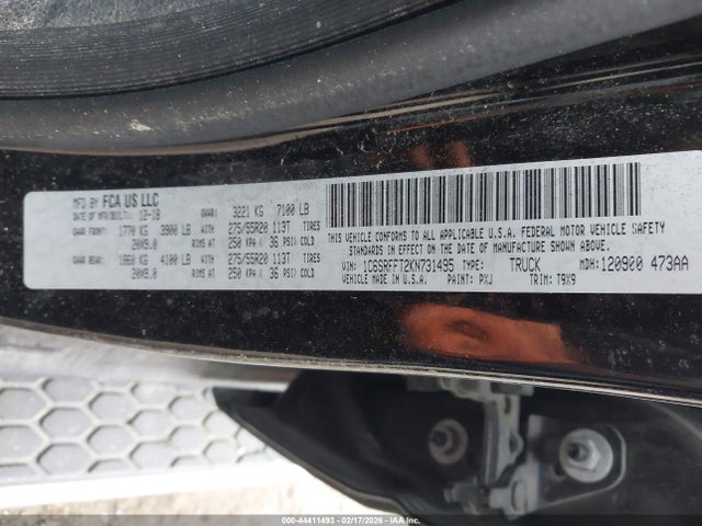 RAM 1500 2019 1C6SRFFT2KN731495 Image 9