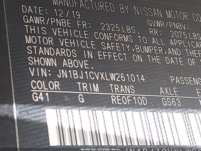 2020 NISSAN ROGUE SPORT JN1BJ1CVXLW261014 Photo 8