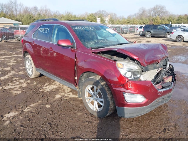 2016 Chevrolet Equinox Lt მანქანა იყიდება აუქციონზე, vin: 2GNALCEK7G6135640, აუქციონის ნომერი: 44411573