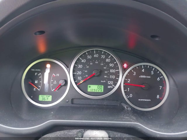 44411702 :رقم المزاد ، JF1GG68626H805116 vin ، 2006 Subaru Impreza Outback Sport مزاد بيع