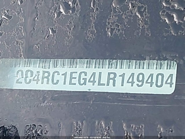 2020 Chrysler Pacifica Touring L Plus მანქანა იყიდება აუქციონზე, vin: 2C4RC1EG4LR149404, აუქციონის ნომერი: 44411879