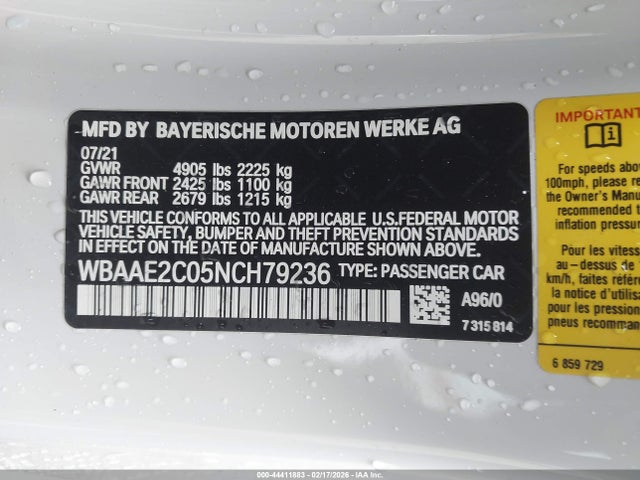 2022 BMW 840 WBAAE2C05NCH79236 Photo 8