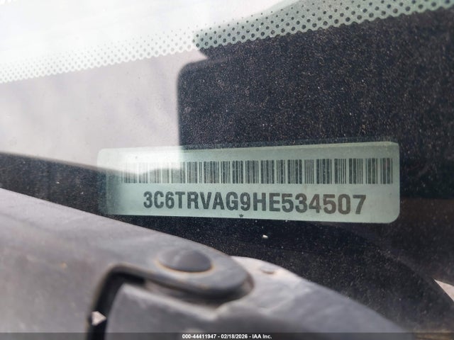 3C6TRVAG9HE534507 RAM Promaster 1500 Low Roof 136 Wb