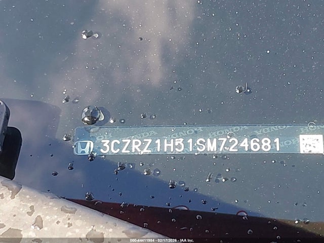 3CZRZ1H51SM724681 Honda Hr-v 2wd Sport