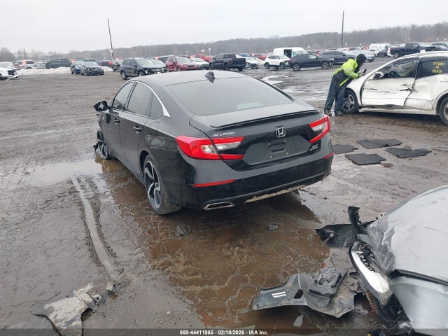 44411985 :رقم المزاد ، 1HGCV2F36KA020506 vin ، 2019 Honda Accord Sport 2.0t مزاد بيع