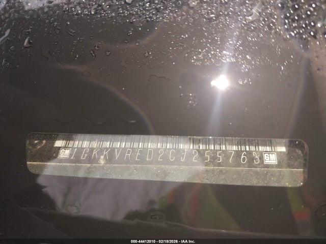 44412010 :رقم المزاد ، 1GKKVRED2CJ255763 vin ، 2012 Gmc Acadia Slt-1 مزاد بيع