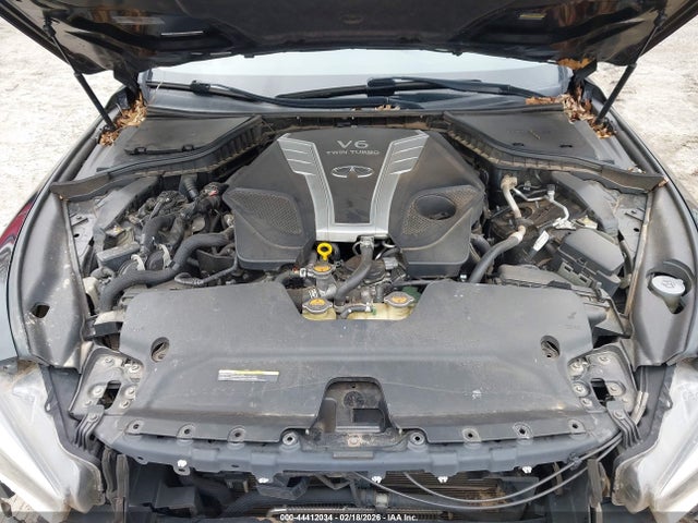 2018 Infiniti Q50 3.0t Luxe მანქანა იყიდება აუქციონზე, vin: JN1EV7AR2JM432714, აუქციონის ნომერი: 44412034