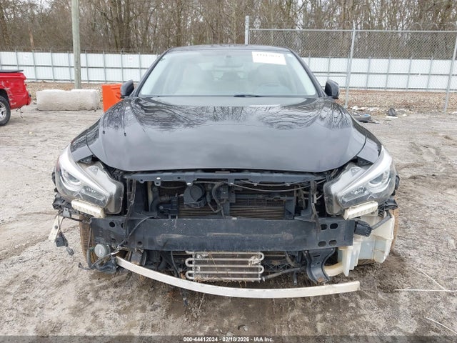 2018 Infiniti Q50 3.0t Luxe მანქანა იყიდება აუქციონზე, vin: JN1EV7AR2JM432714, აუქციონის ნომერი: 44412034