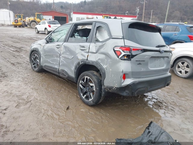 2025 Subaru Forester Limited Hybrid მანქანა იყიდება აუქციონზე, vin: JF2SLSRD3SH416969, აუქციონის ნომერი: 44412039