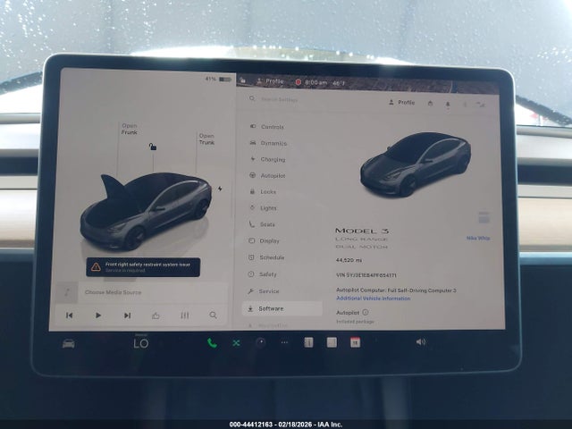 2023 TESLA MODEL 3 5YJ3E1EB4PF654171 Photo 6