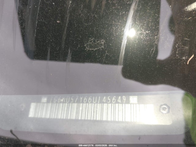 44412176 :رقم المزاد ، 1G6KD57Y66U145649 vin ، 2006 Cadillac Dts Standard مزاد بيع