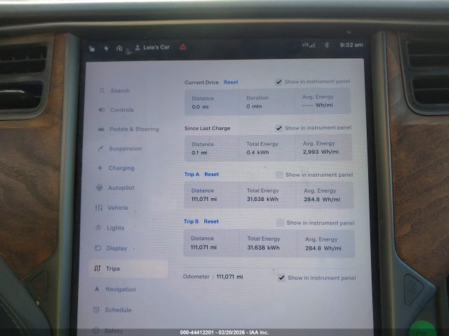 Продажа на аукционе авто 2020 Tesla Model X, vin: 5YJXCDE22LF261093, номер лота: 44412201