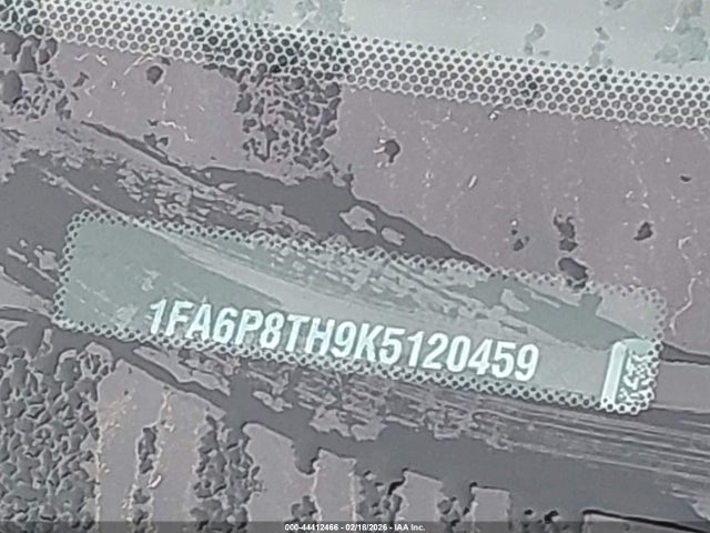44412466 :رقم المزاد ، 1FA6P8TH9K5120459 vin ، 2019 Ford Mustang Ecoboost مزاد بيع
