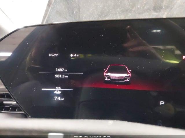 2025 Audi A6 E-tron Premium Plus მანქანა იყიდება აუქციონზე, vin: WAU2DAGH2SA016287, აუქციონის ნომერი: 44412502