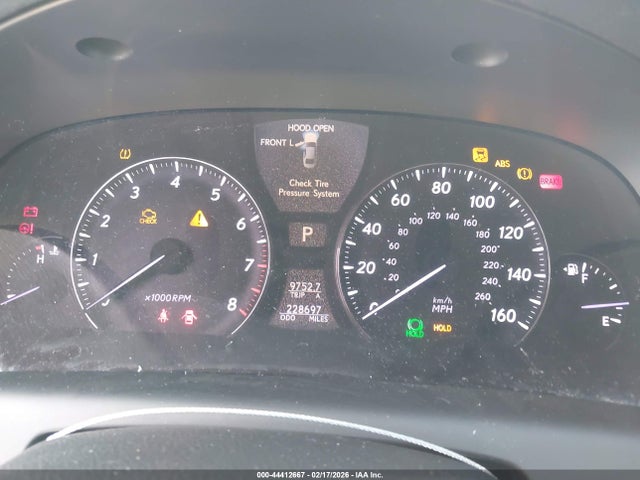 2007 Lexus Ls 460 L მანქანა იყიდება აუქციონზე, vin: JTHGL46F375019629, აუქციონის ნომერი: 44412667
