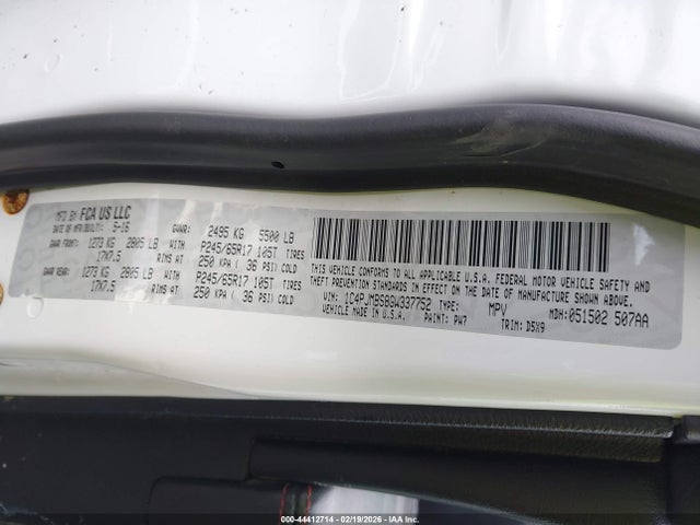 1C4PJMBS8GW337752 Jeep Cherokee Trailhawk
