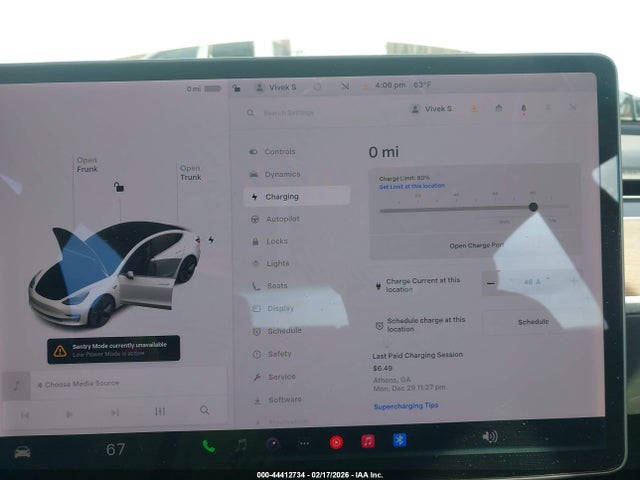 Продажа на аукционе авто 2018 Tesla Model 3 Long Range/performance, vin: 5YJ3E1EB8JF094761, номер лота: 44412734