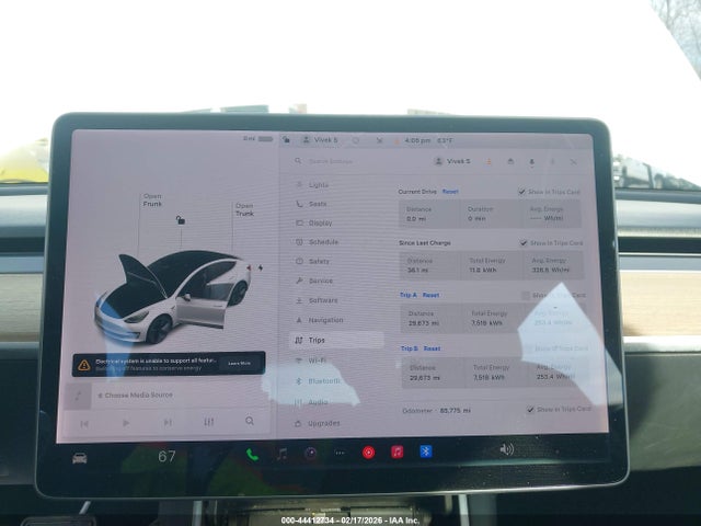 Продажа на аукционе авто 2018 Tesla Model 3 Long Range/performance, vin: 5YJ3E1EB8JF094761, номер лота: 44412734