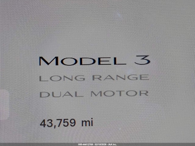 Продаж на аукціоні авто 2022 Tesla Model 3 Long Range Dual Motor All-wheel Drive, vin: 5YJ3E1EB9NF104610, номер лоту: 44412769