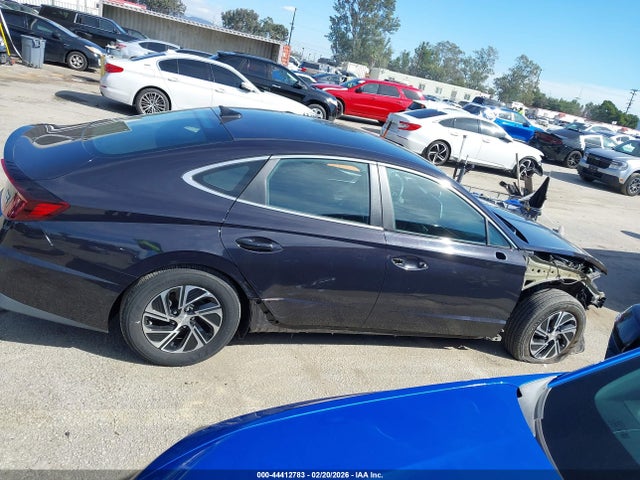 KMHL24JJXPA057019 Hyundai Sonata Hybrid Blue