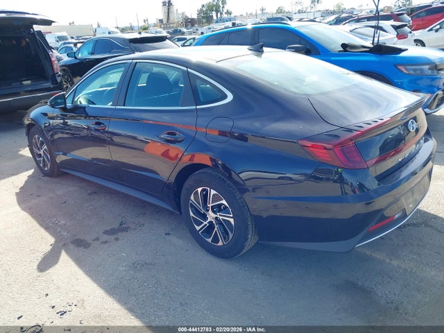 KMHL24JJXPA057019 Hyundai Sonata Hybrid Blue