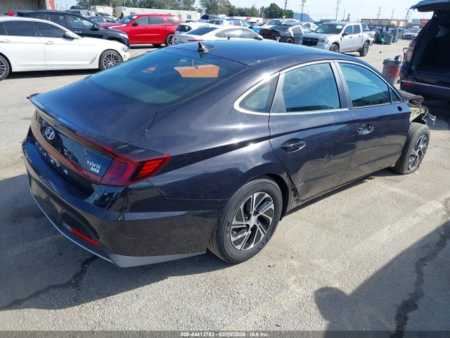 KMHL24JJXPA057019 Hyundai Sonata Hybrid Blue