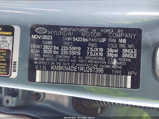 KM8KN4DE1RU267396 Hyundai Ioniq 5 Sel