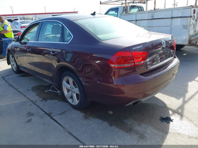Продаж на аукціоні авто 2012 Volkswagen Passat 2.5l Se, vin: 1VWBH7A36CC093478, номер лоту: 44412860