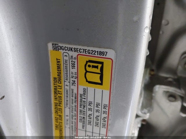 2014 CHEVROLET SILVERADO 1500 3GCUKSEC7EG221897 Photo 8