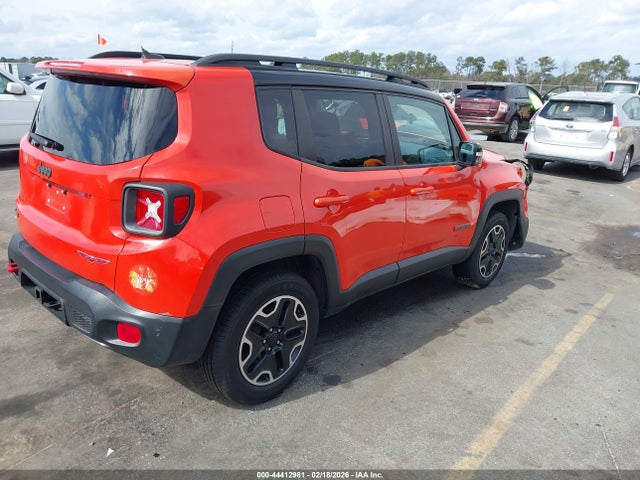 Продаж на аукціоні авто 2016 Jeep Renegade Trailhawk, vin: ZACCJBCT6GPD31665, номер лоту: 44412981