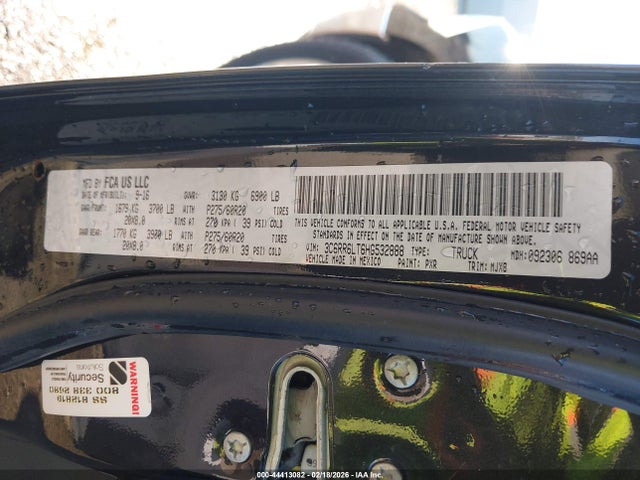 Продаж на аукціоні авто 2017 Ram 1500 Lone Star  4x2 5'7 Box, vin: 3C6RR6LT6HG532888, номер лоту: 44413082