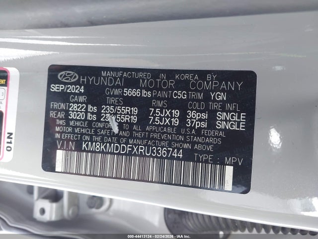 KM8KMDDFXRU336744 Hyundai IONIQ 5 SE