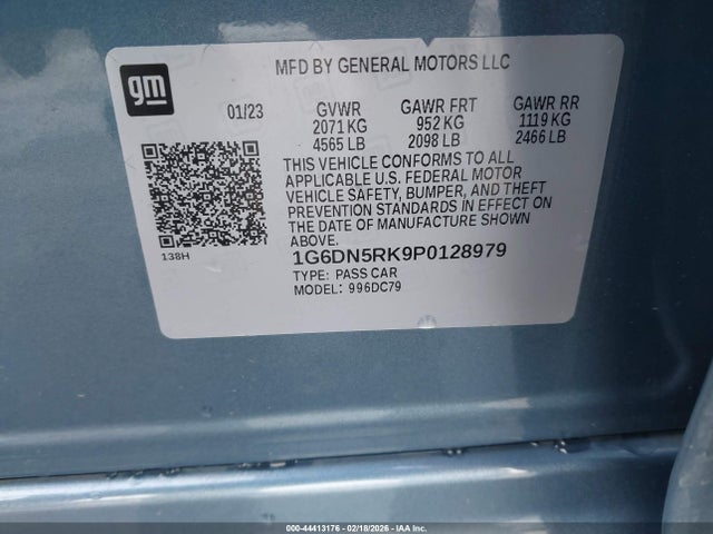 1G6DN5RK9P0128979 Cadillac Ct5 Premium Luxury