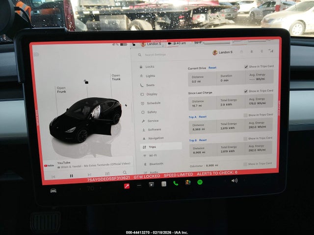 2025 TESLA MODEL Y 7SAYGDED5SF313621 Photo 6