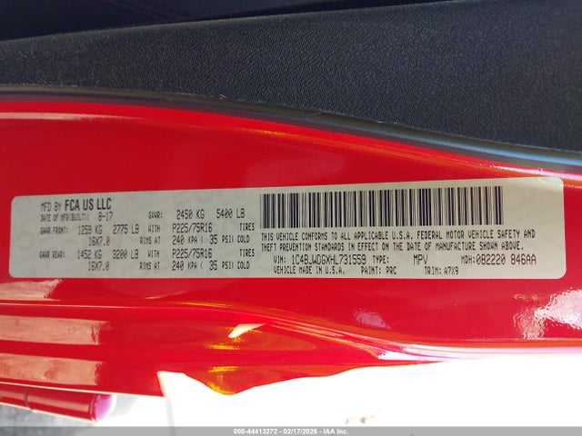 2017 JEEP WRANGLER UNLIMITED 1C4BJWDGXHL731559 Photo 8