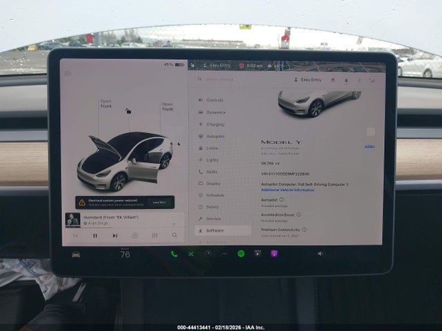2021 TESLA MODEL Y 5YJYGDEE9MF222800 Photo 6