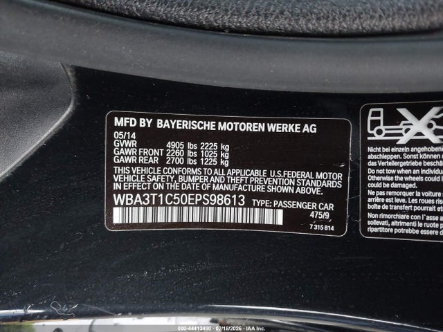 BMW 428i Xdrive 2014 WBA3T1C50EPS98613 Image 9