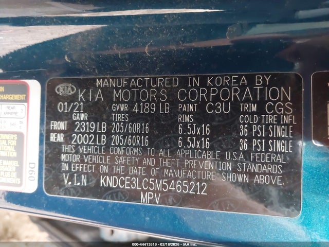 KIA Niro Ex Premium 2021 KNDCE3LC5M5465212 Image 9