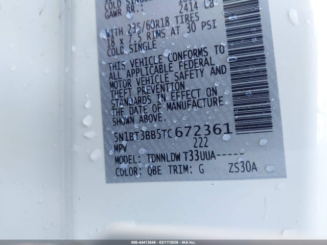 Nissan ROGUE SV 2026 5N1BT3BB5TC672361 Image 9